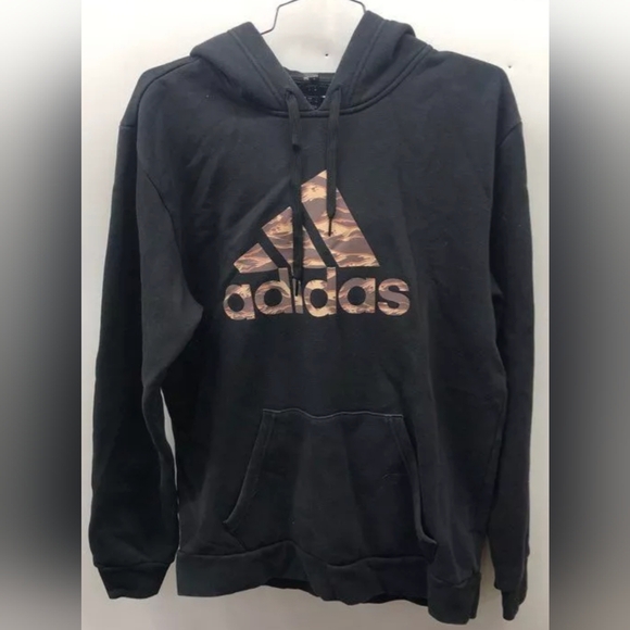 adidas Other - Adidas Sportswear Men's Graphic Black Sweatshirt Size M MSRP $65